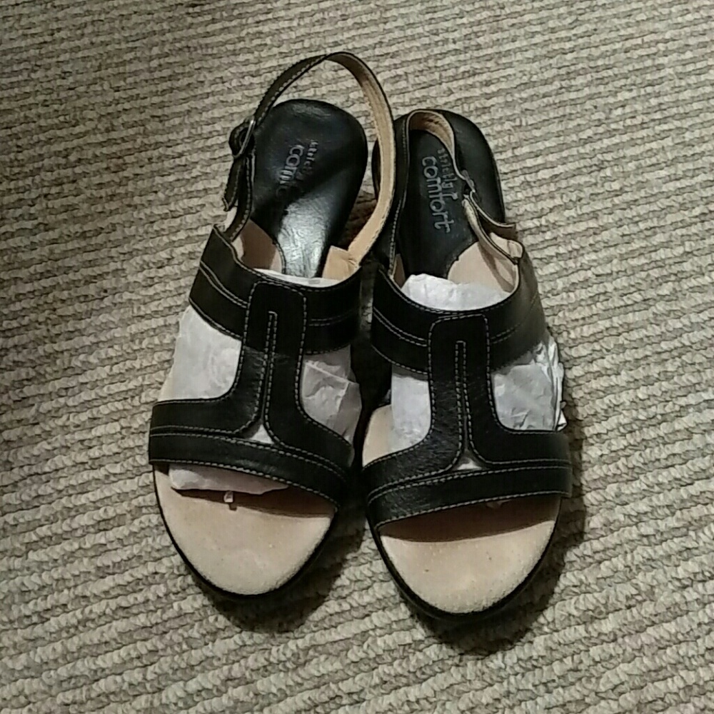 Strictly Comfort heel sandals